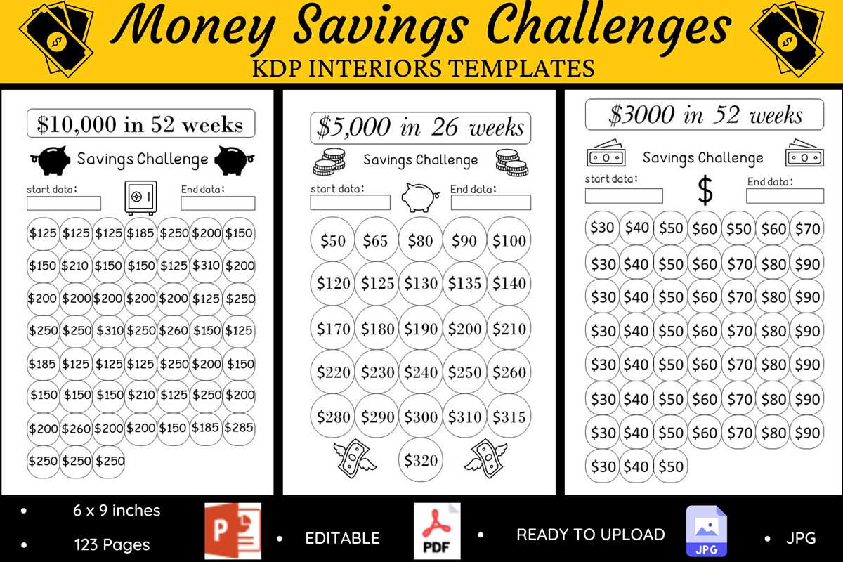 $10 000 savings challenge printable $10 000 savings challenge printable