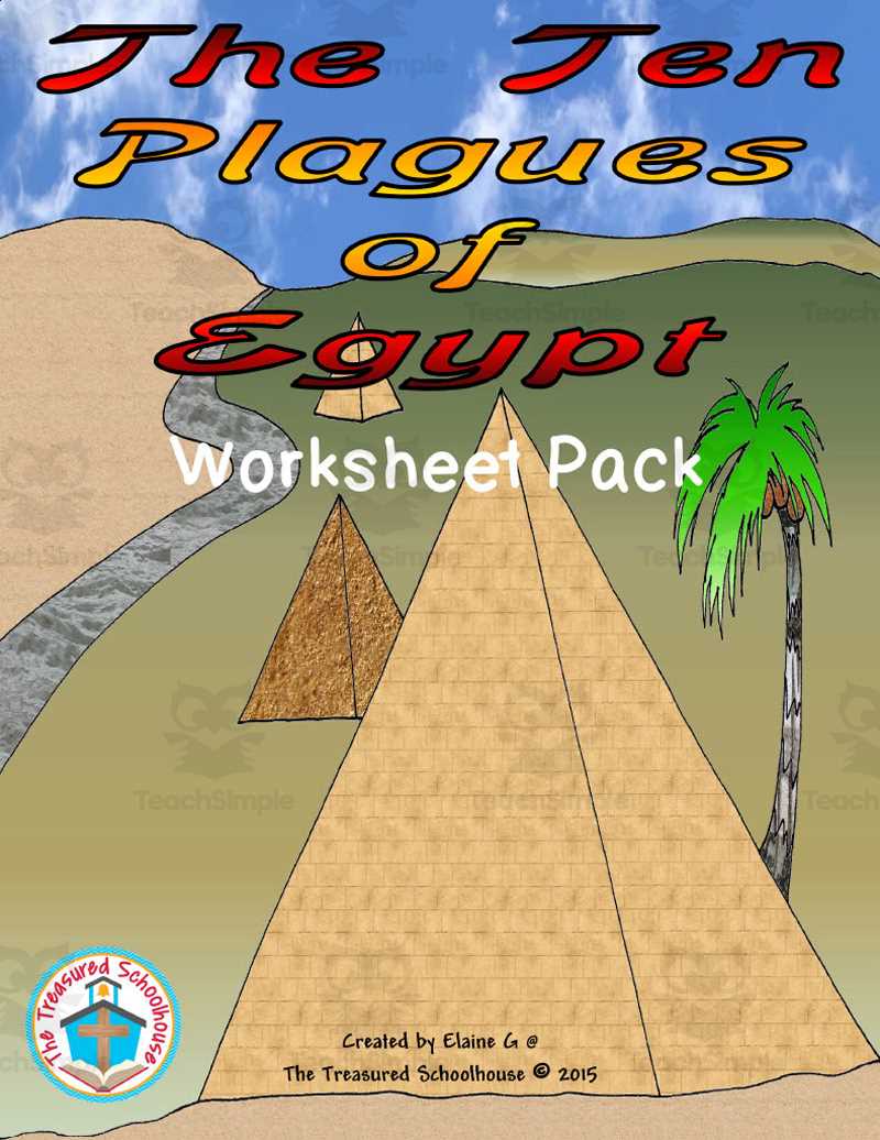10 plagues of egypt free printables