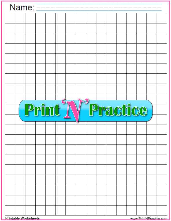 free printable graph paper 1/2 inch