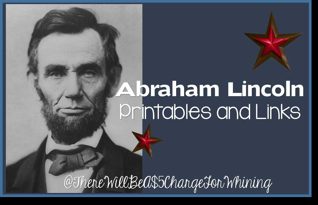abraham lincoln pictures printable