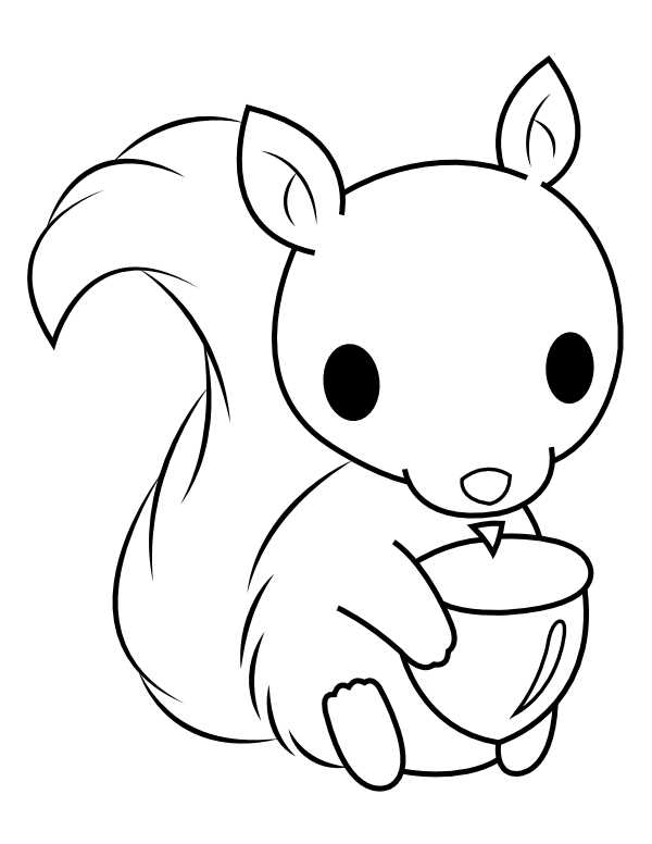 acorn coloring page printable acorn coloring page printable