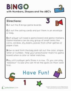 alphabet bingo printable