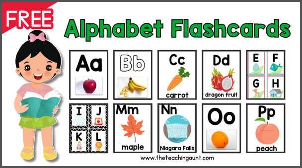 alphabet cards printables
