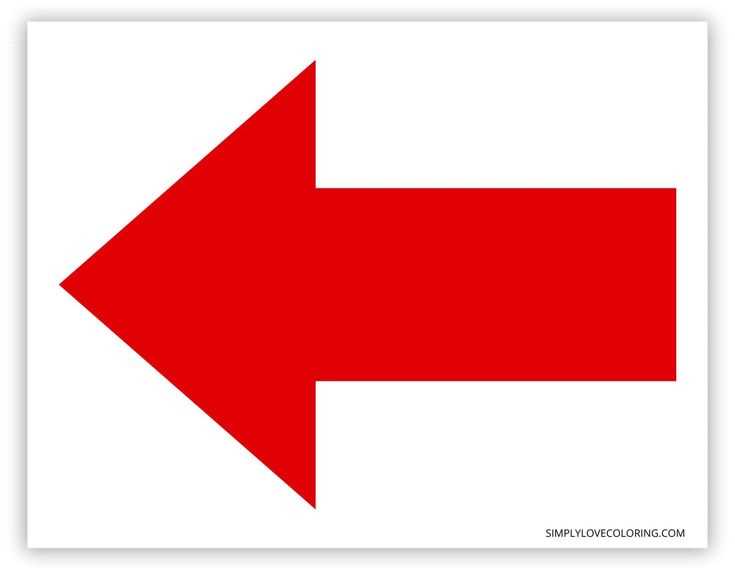 arrow signs printable