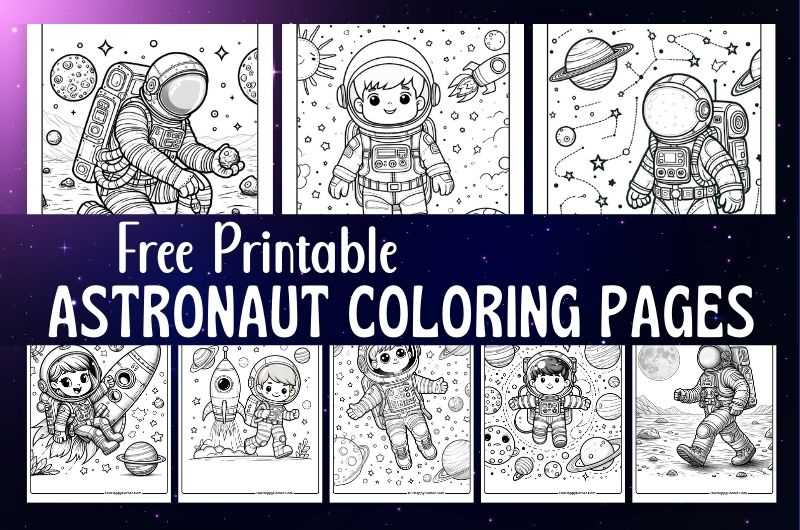 astronaut coloring page printable astronaut coloring page printable