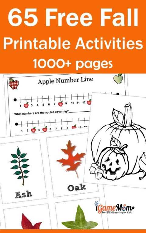 autumn printables for preschool autumn printables for preschool