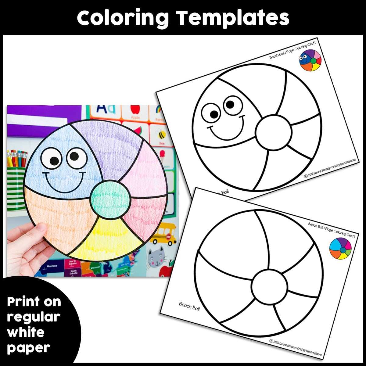 beach balls printable