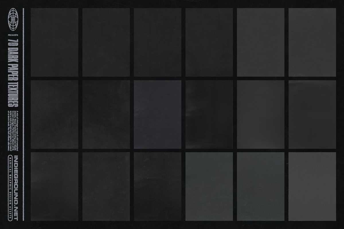 black paper printable