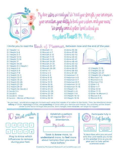 book of mormon reading chart printable book of mormon reading chart printable