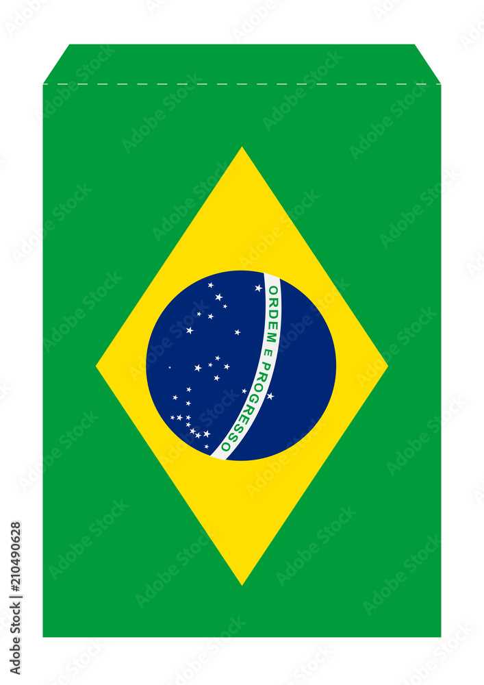 brazilian flag printable