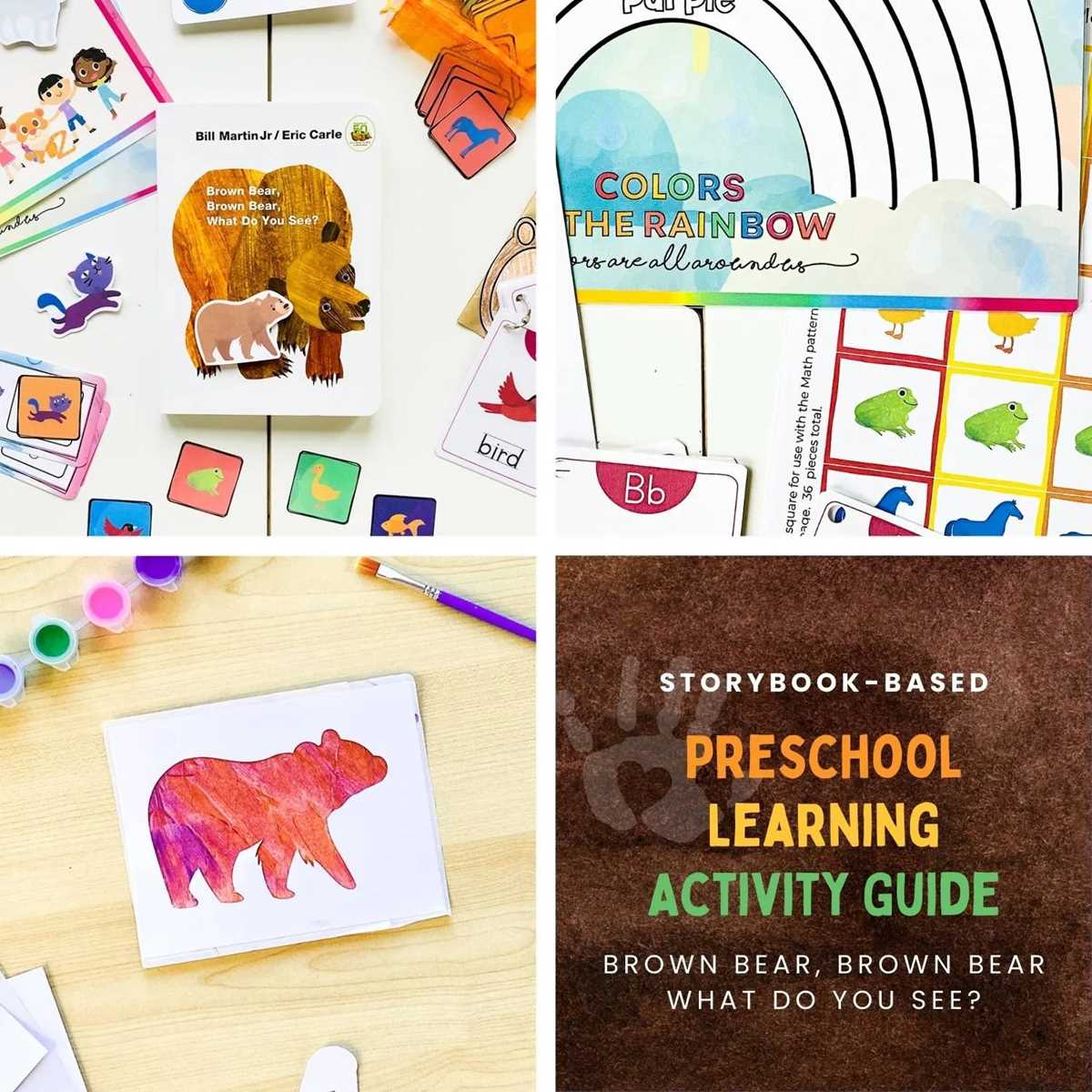 brown bear brown bear printables