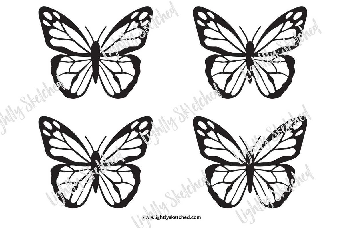 butterfly cutouts printable