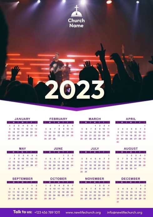 calendario 2023 printable