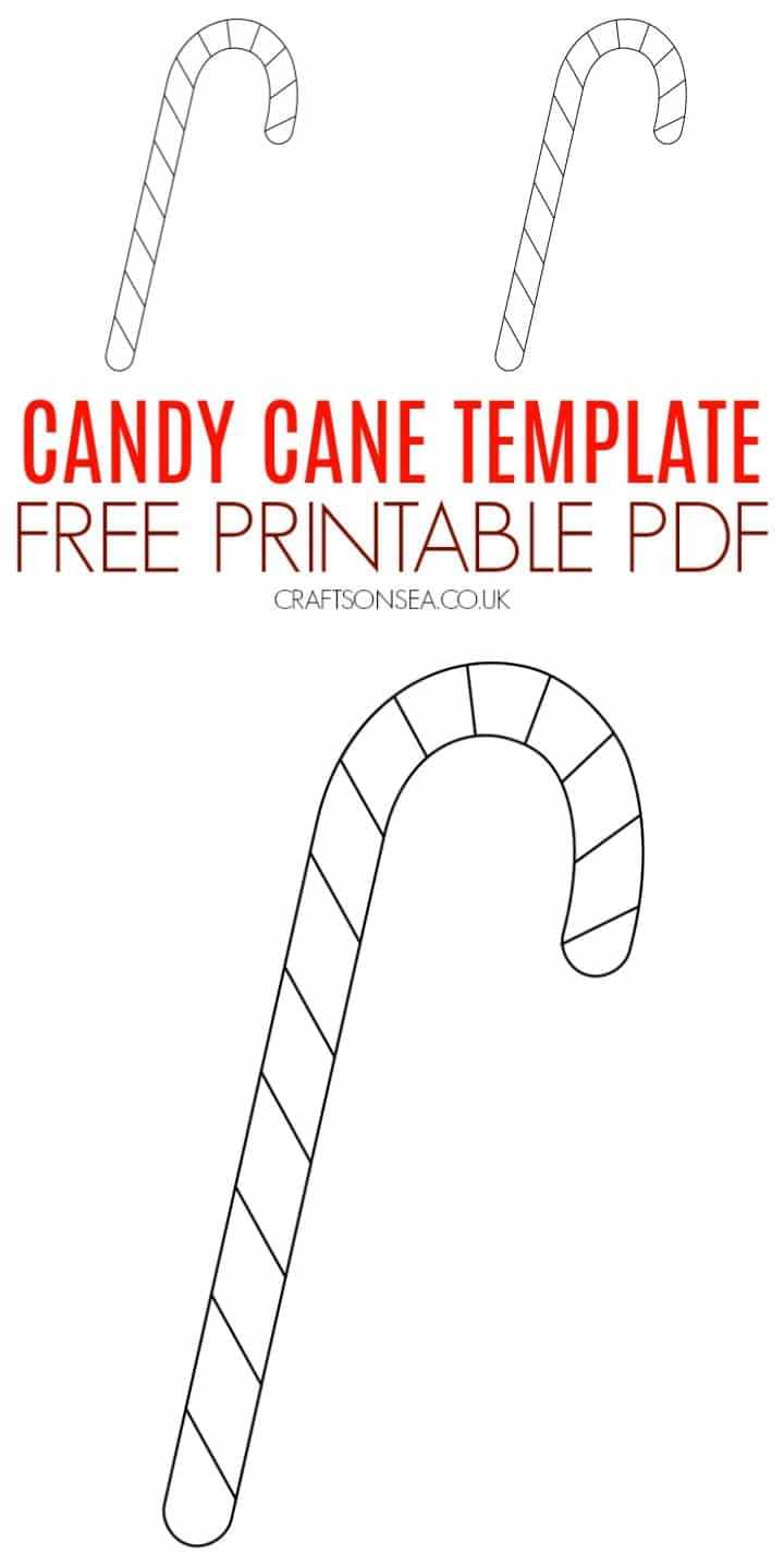 candy cane printable free