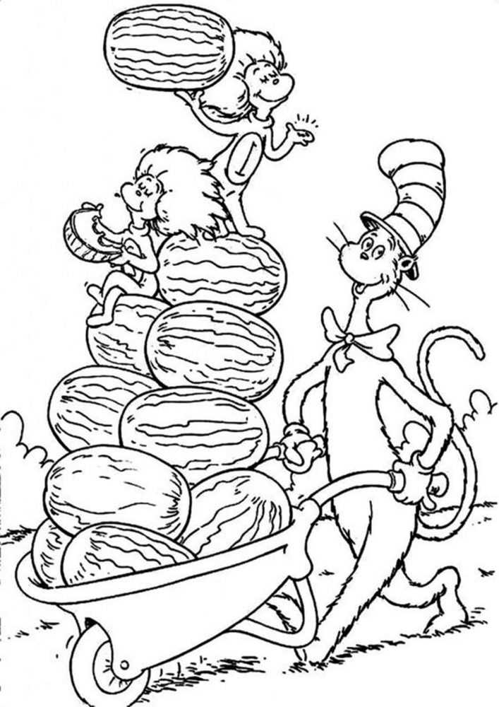 cat in the hat printable hats