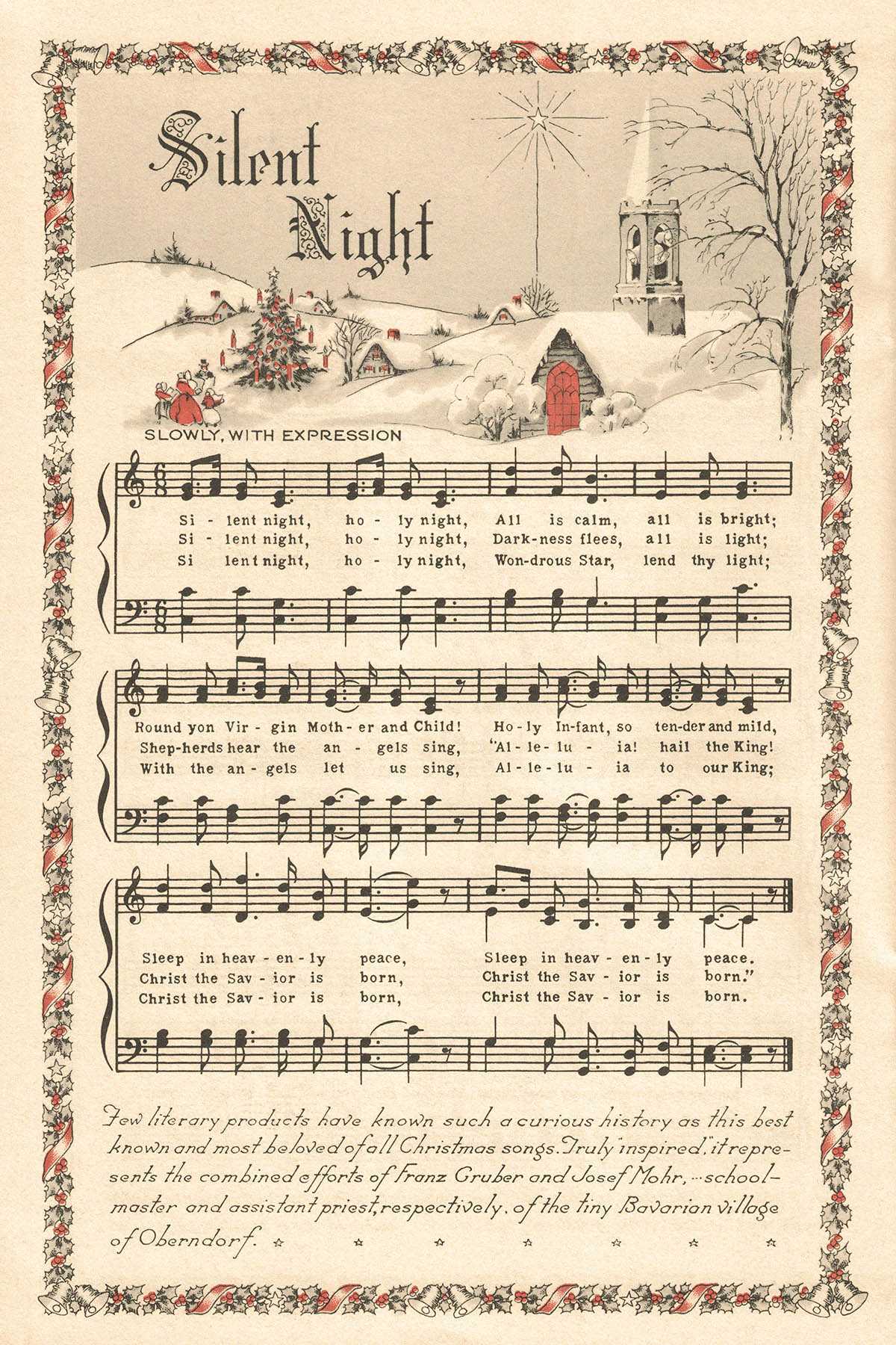 christmas songs printable