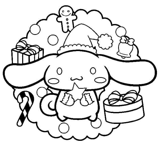 cinnamoroll coloring page printable