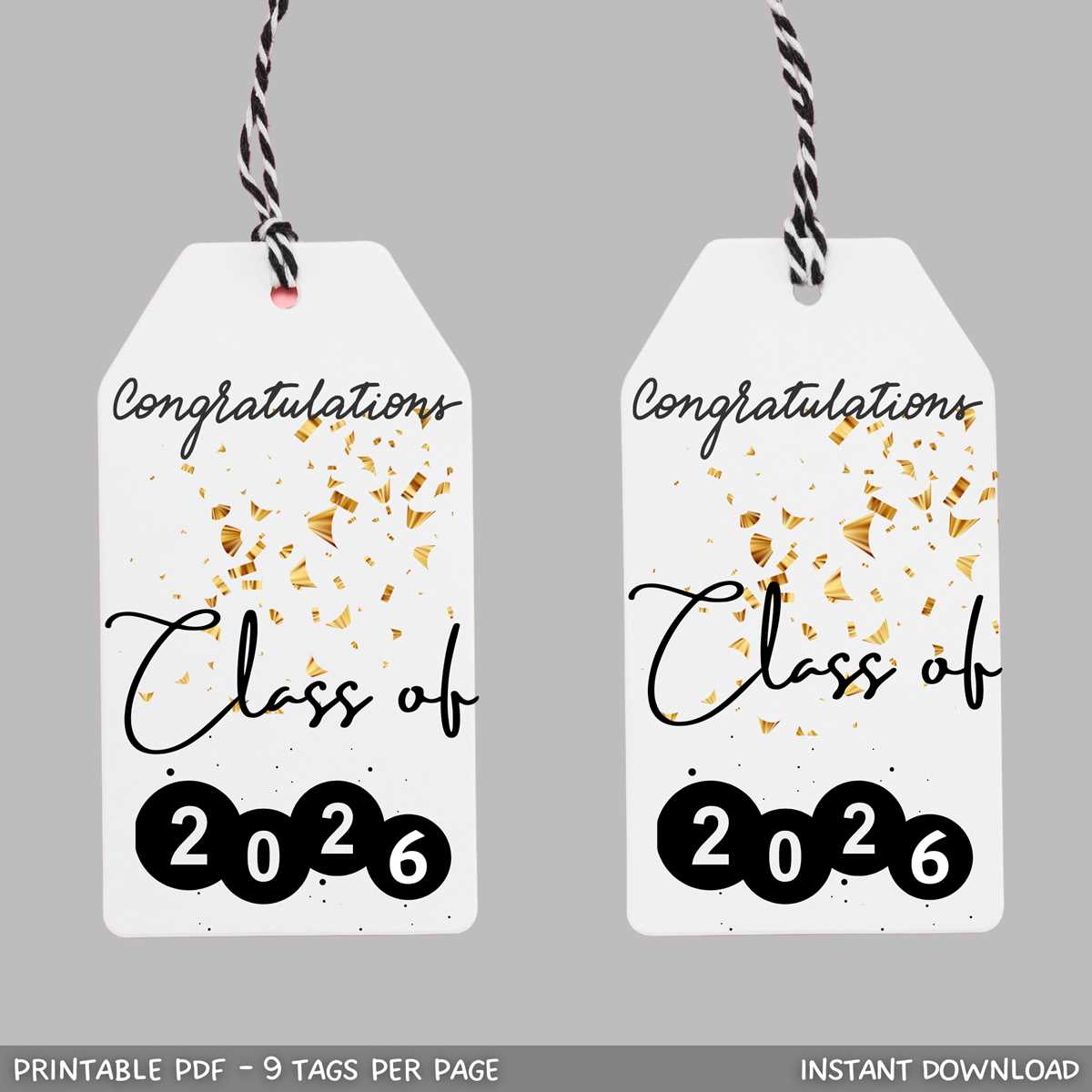 congrats grad printable