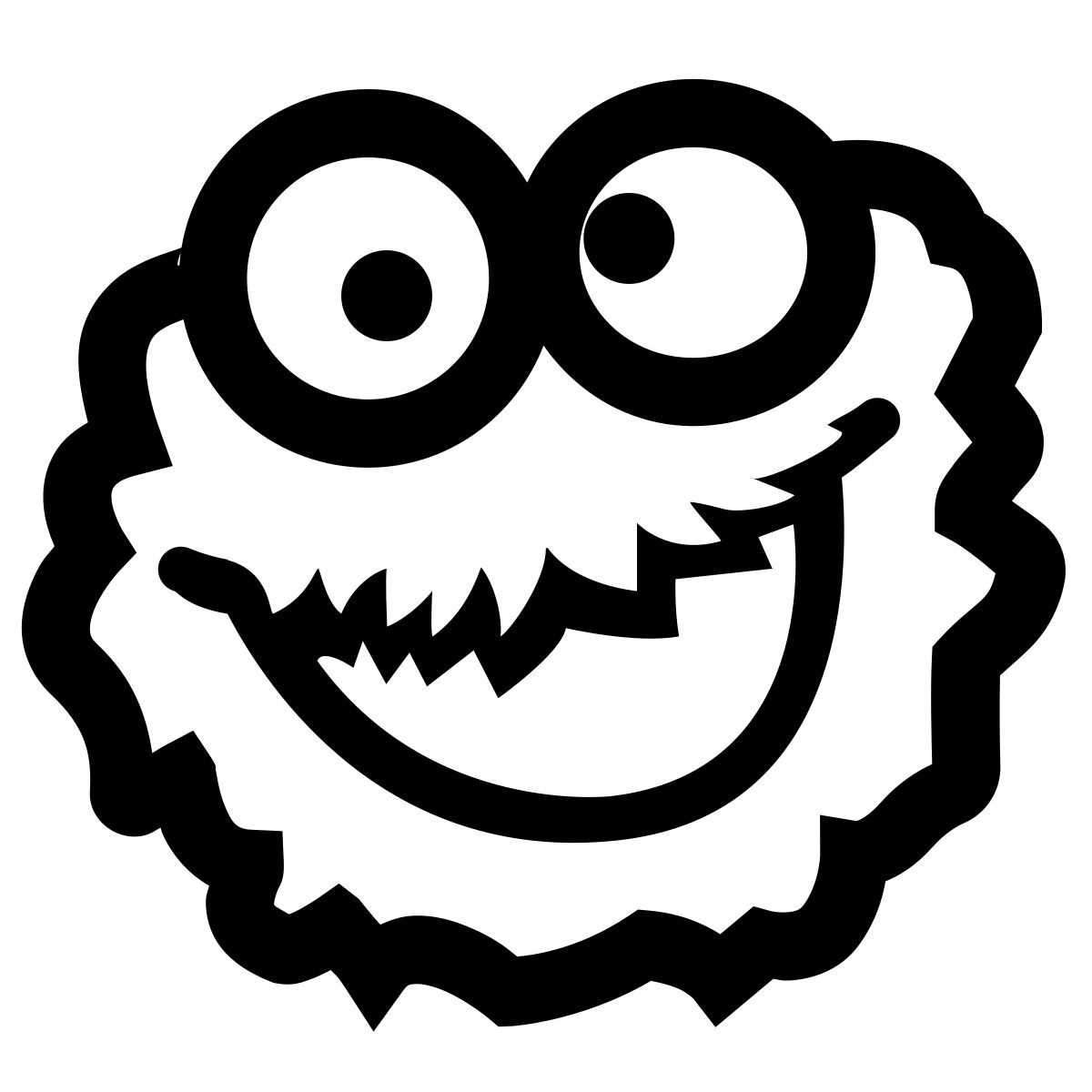 cookie monster printable face cookie monster printable face