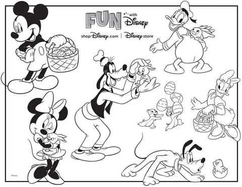 disney printable coloring