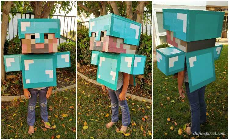diy minecraft costume printable
