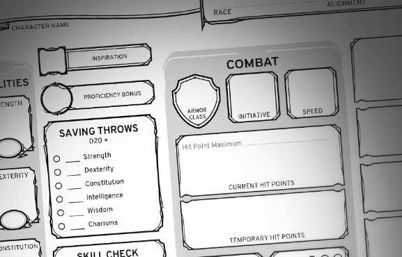 dnd 5e character sheets printable