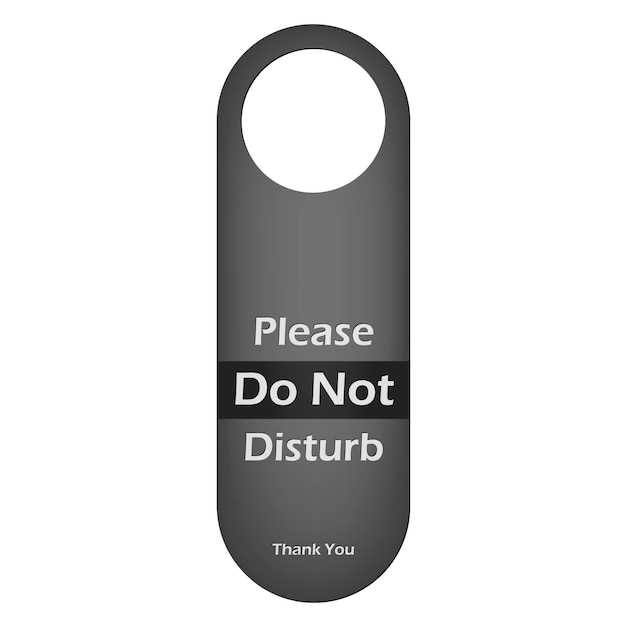 do not disturb door sign printable