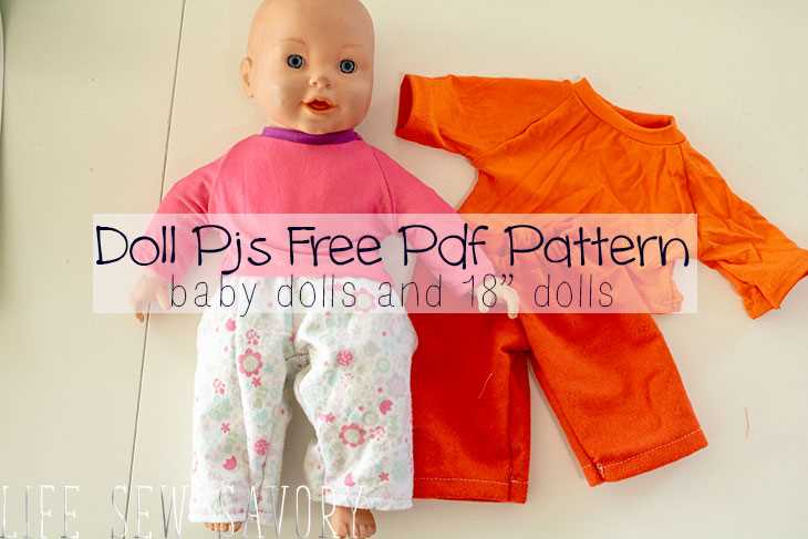 downloadable free printable 18 doll clothes patterns