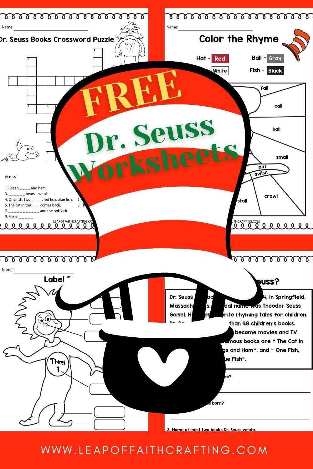 dr seuss printables