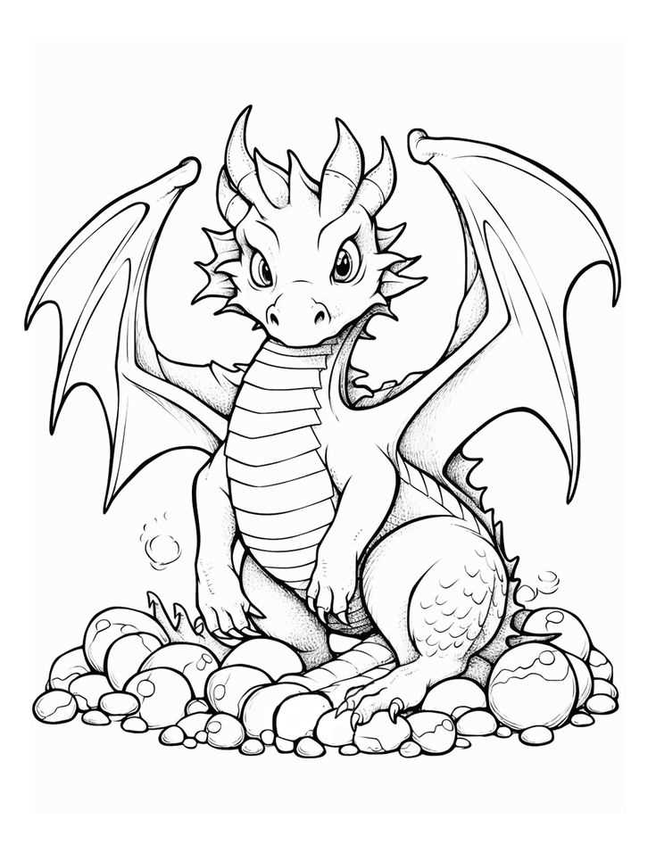 dragon printables free