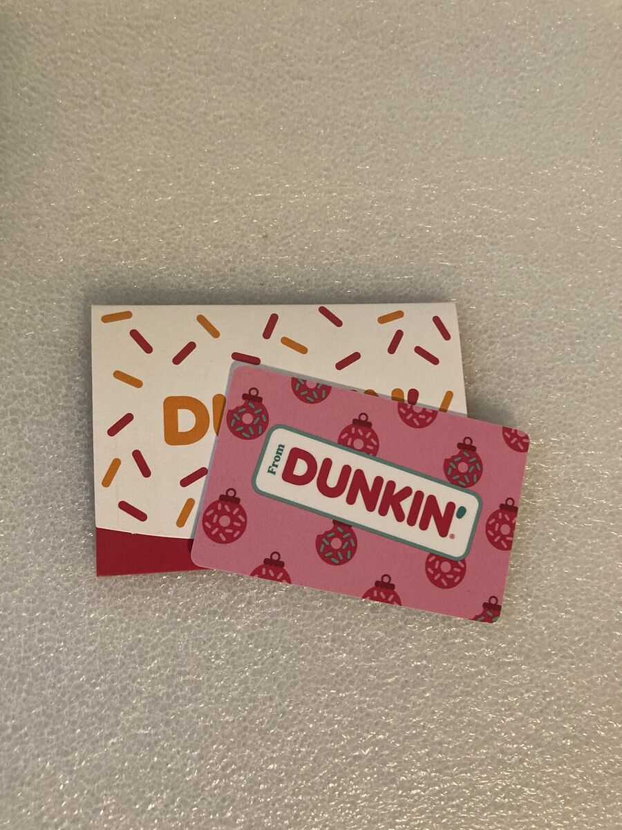 dunkin donuts printable gift card dunkin donuts printable gift card