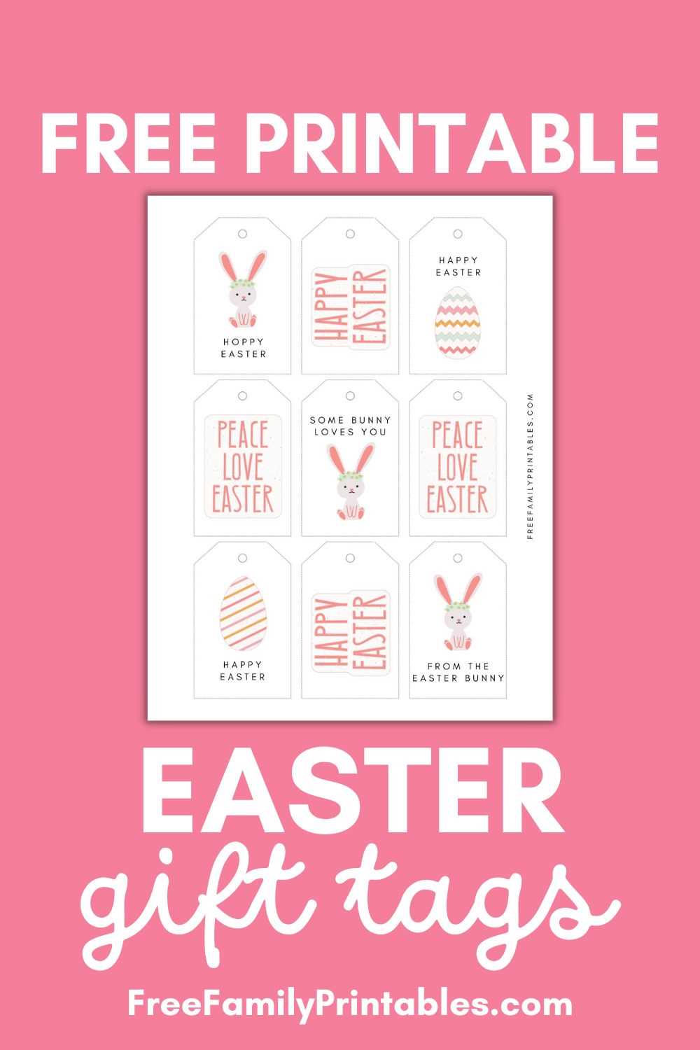 easter gift tags printable free easter gift tags printable free