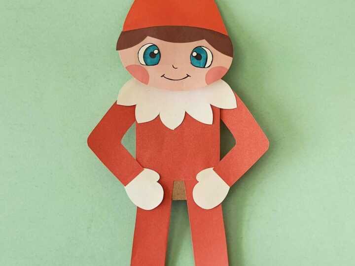 elf template printable elf template printable