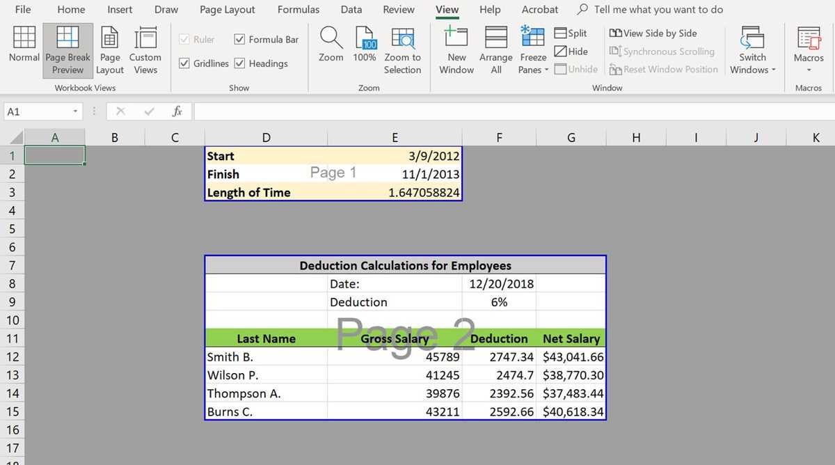 excel printable area excel printable area