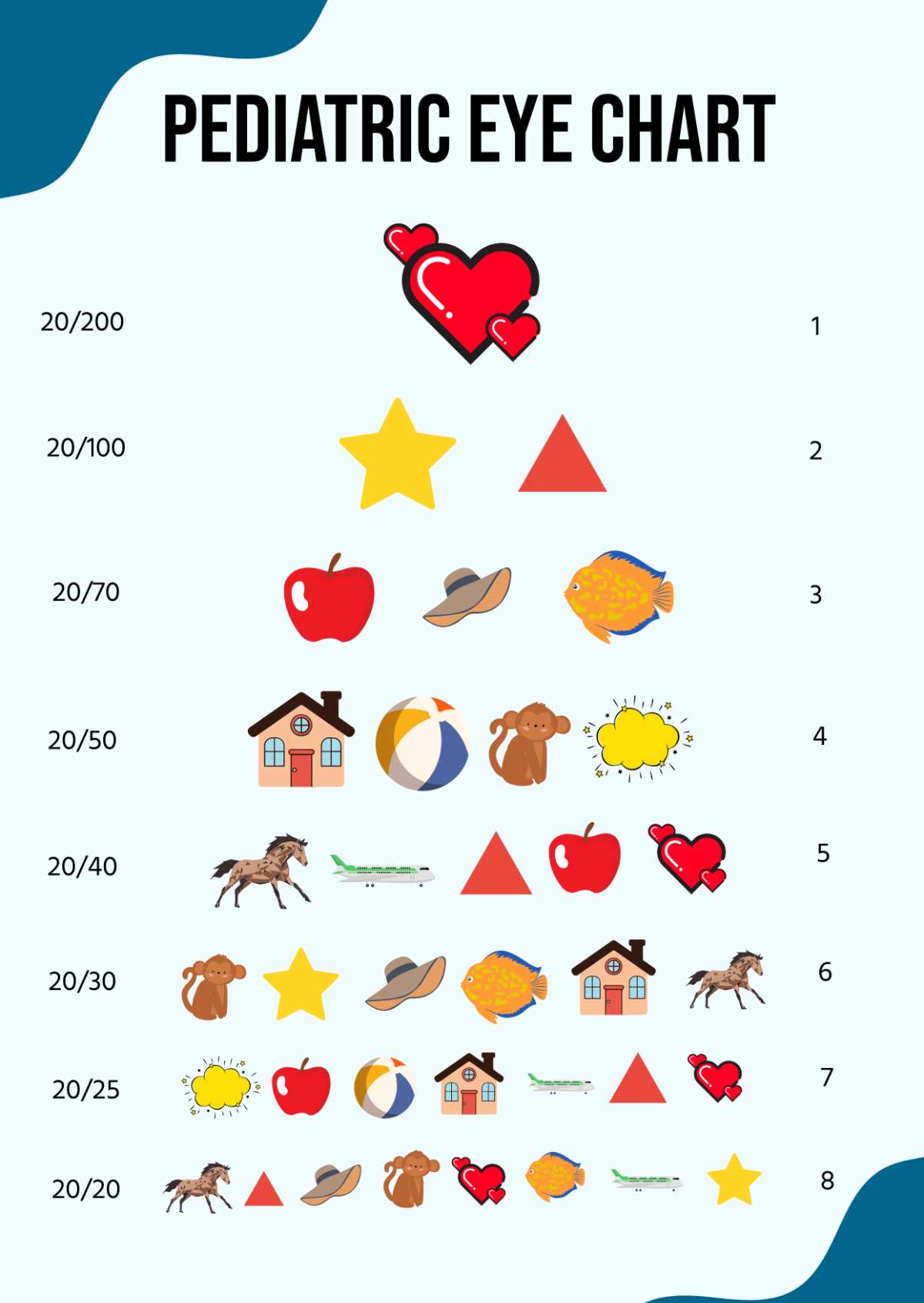 eye charts printable