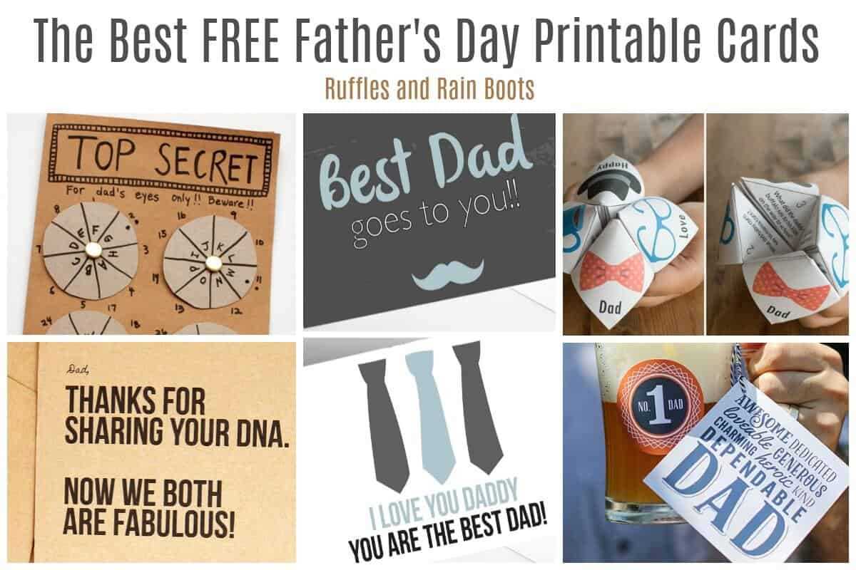 fathers day printable
