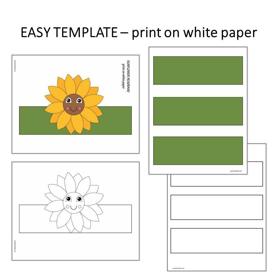 flower crown printable