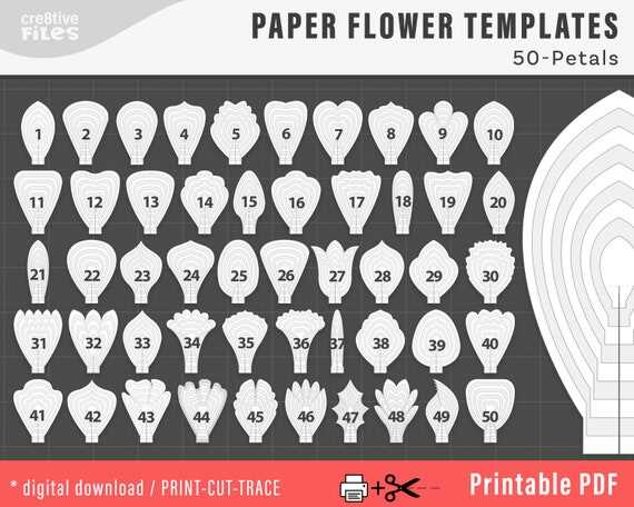 flower pattern template printable flower pattern template printable