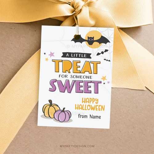 free halloween printable gift tags