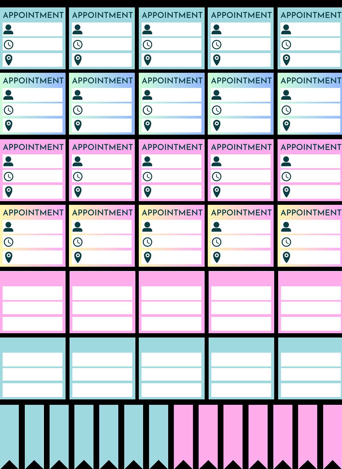 free planner sticker printables free planner sticker printables