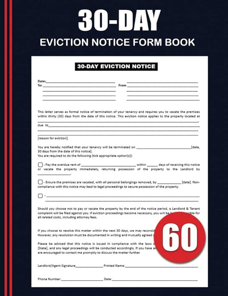 free printable 30 day notice to vacate california