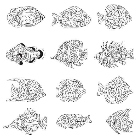 free printable adult coloring pages animals