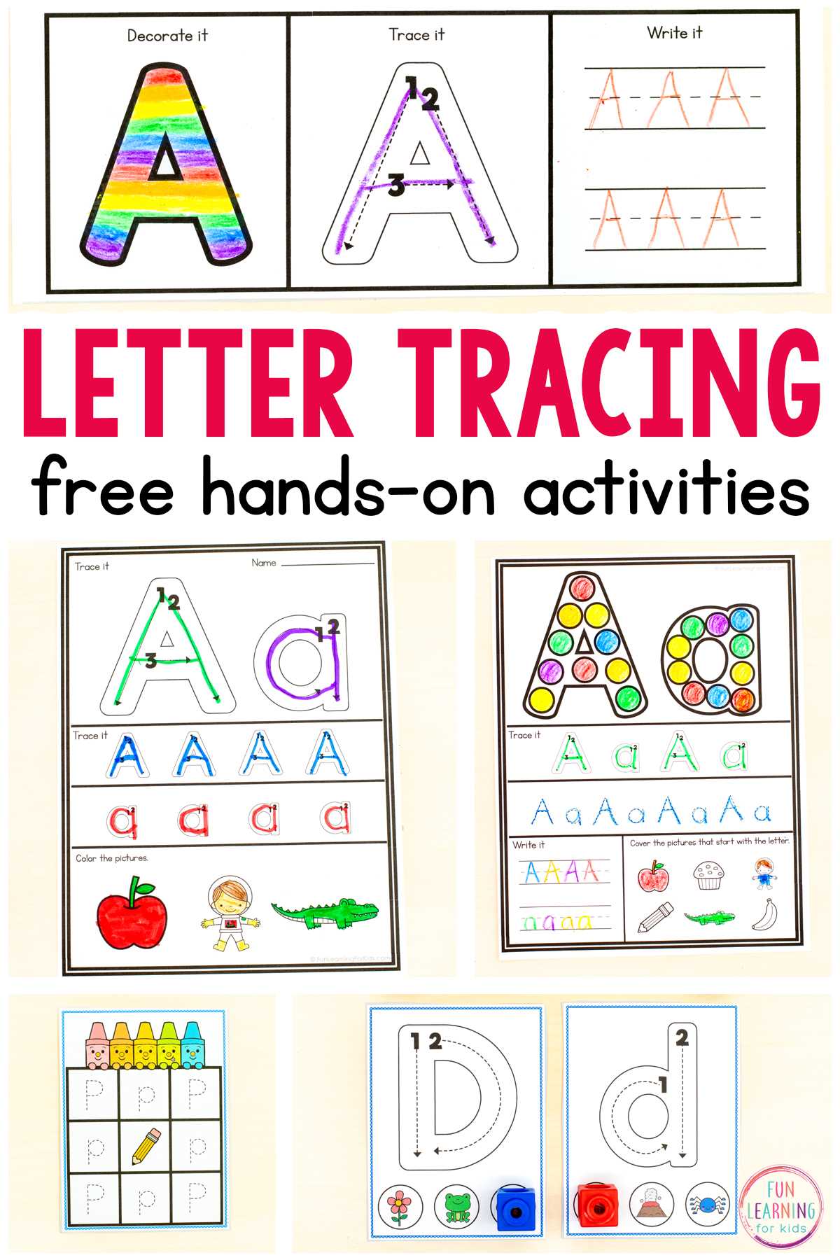 free printable alphabet tracing worksheets