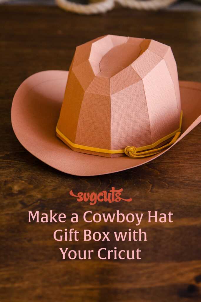 free printable beer box cowboy hat template