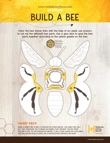 free printable bees
