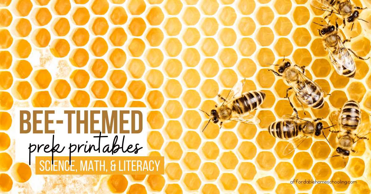 free printable bees