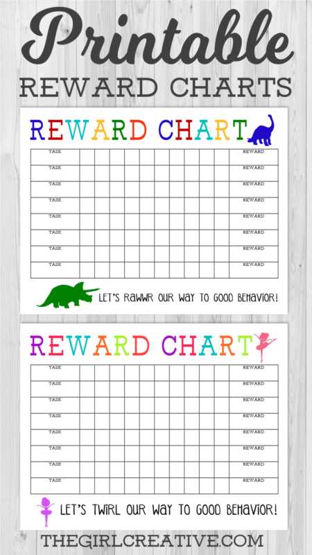 free printable behavior chart