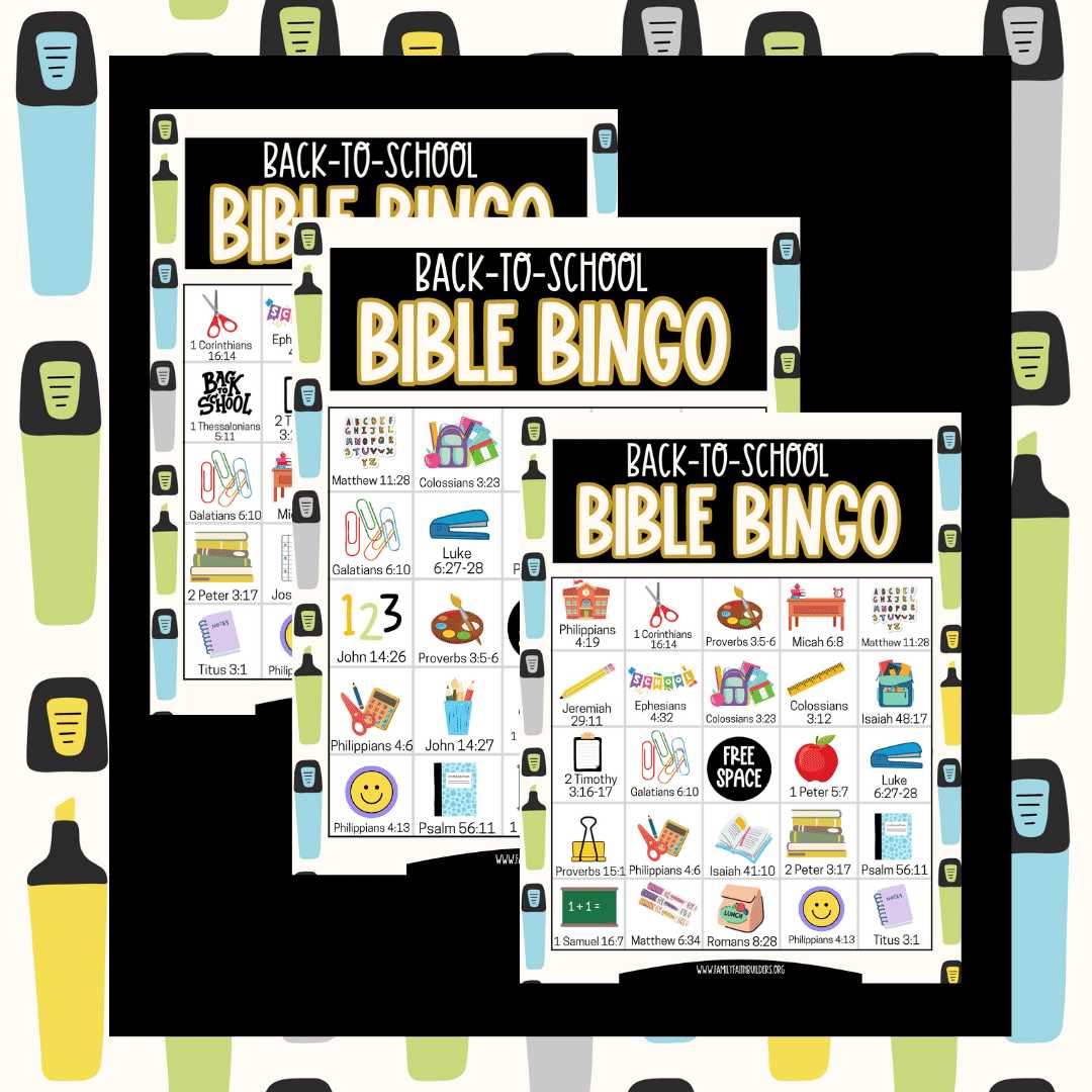 free printable bible bingo