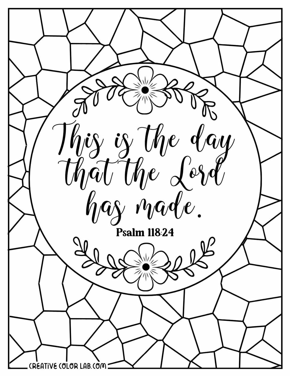 free printable bible color pages
