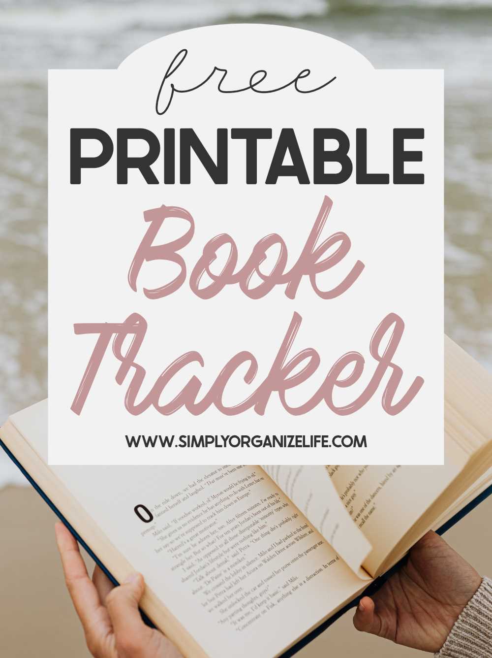 free printable book tracker